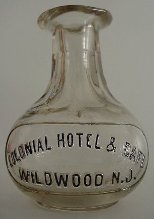 Colonial Hotel & Cafe - Wildwood - Sample Whiskey Shot Bottle