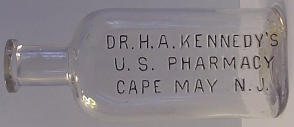 Dr. H. A.  Kennedy's - U. S. Pharmacy - Cape May