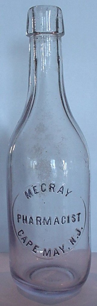 Mecray Pharmacist -  Citrate -  Cape May ----- From the Collection of Bruce Bieber