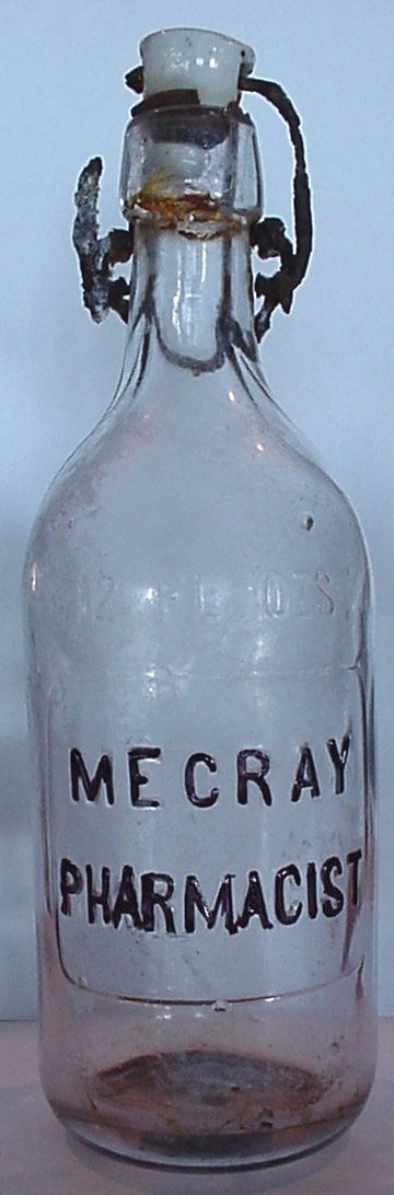 Mecray Pharmacist -  Citrate -  Cape May ----- From the Collection of Bruce Bieber